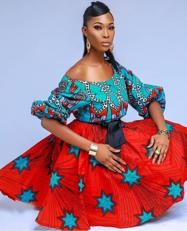 Hot Nigerian Get-Up Inspo For Afro Women: African fashion,  Ankara Outfits,  African Dresses,  Ankara Inspirations  