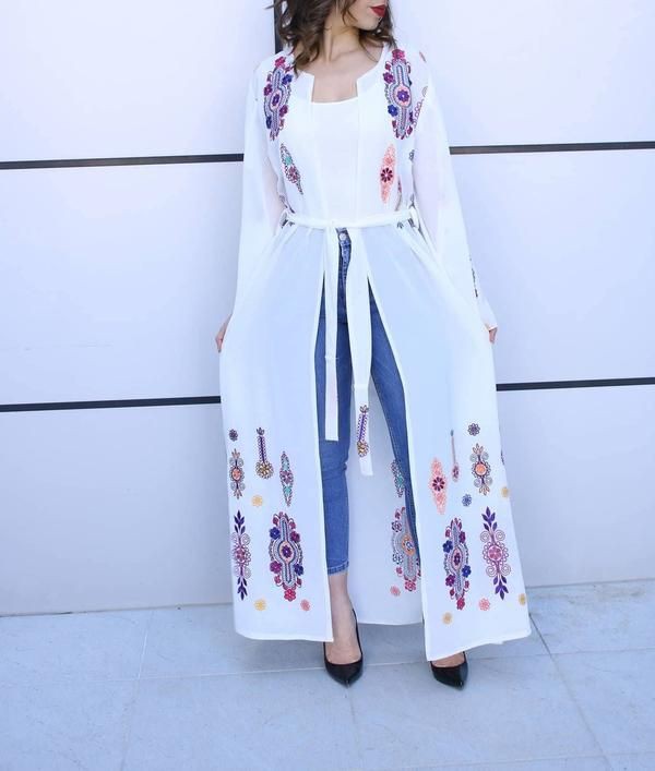 White colour outfit ideas 2020 with embroidery, trousers: Fashion photography,  White Outfit,  Street Style,  Jeans & Kurti Combination  