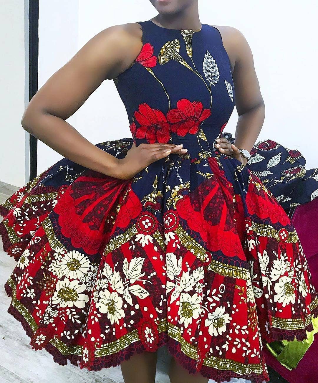 Cute  Get-Up Inspiration For Afro Women: African fashion,  Ankara Dresses,  African Clothing,  Ankara Outfits,  Asoebi Styles,  Colorful Dresses  