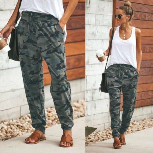 Lookbook fashion camo joggers womens, military camouflage, camouflage joggers, womens pants, camo joggers, cargo pants: Camo Pants,  Military camouflage,  Camo Joggers  