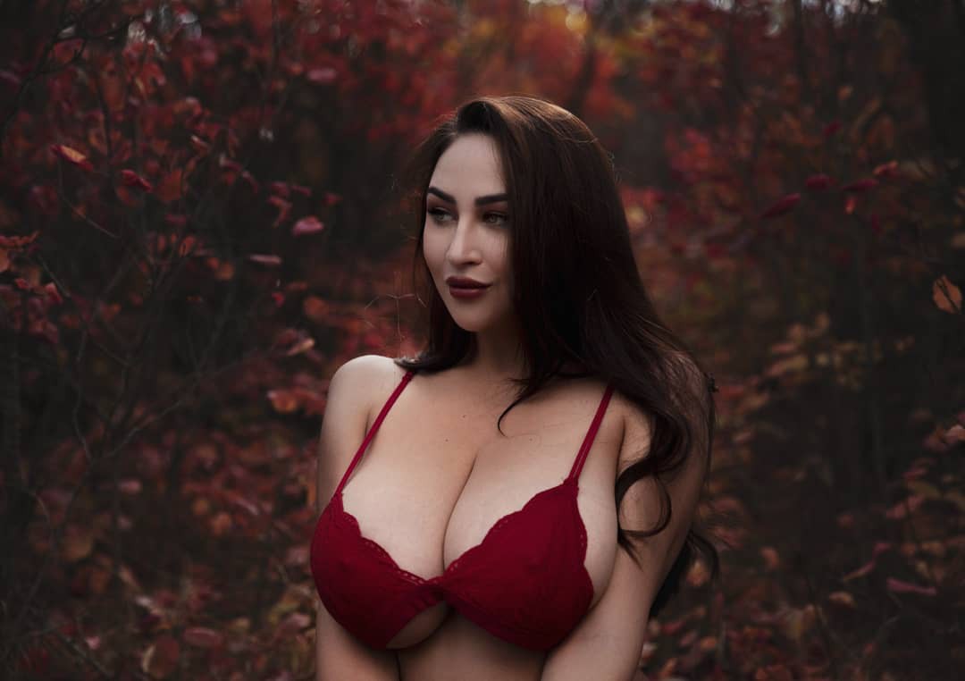 Louisa Khovanski Bikini Models, lingerie photoshoot matching outfit, girls instgram photography: Agent Provocateur,  Red Undergarment,  Red Lingerie,  Louisa Khovanski Hot  