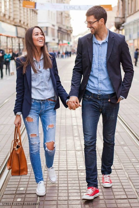 Outfit ideas with fashion accessory, blazer, jacket: Fashion accessory,  Street Style,  Matching Couple Outfits  