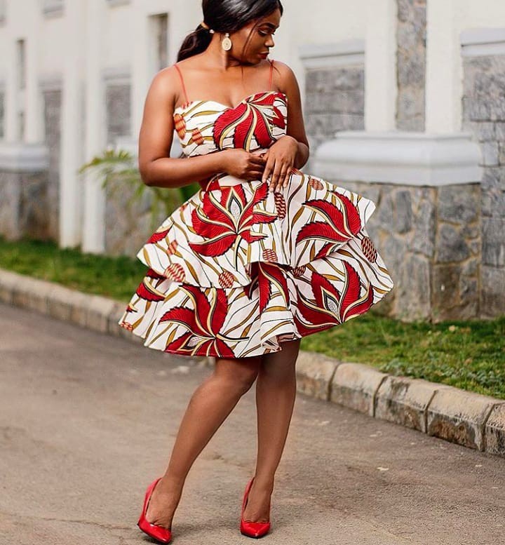 Bold Ankara Garments Ideas For Ladies: Ankara Dresses,  Ankara Outfits,  Asoebi Styles  