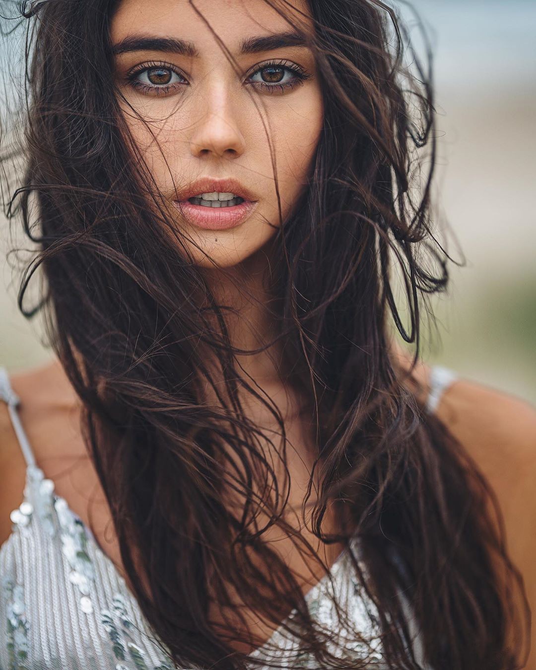 Maja Strojek Black Hair Color, Pretty Look, Beautiful Lips: Long hair,  Brown hair,  Black hair,  Hairstyle Ideas,  Cute Girls Instagram,  Cute Instagram Girls,  Maja Strojek  