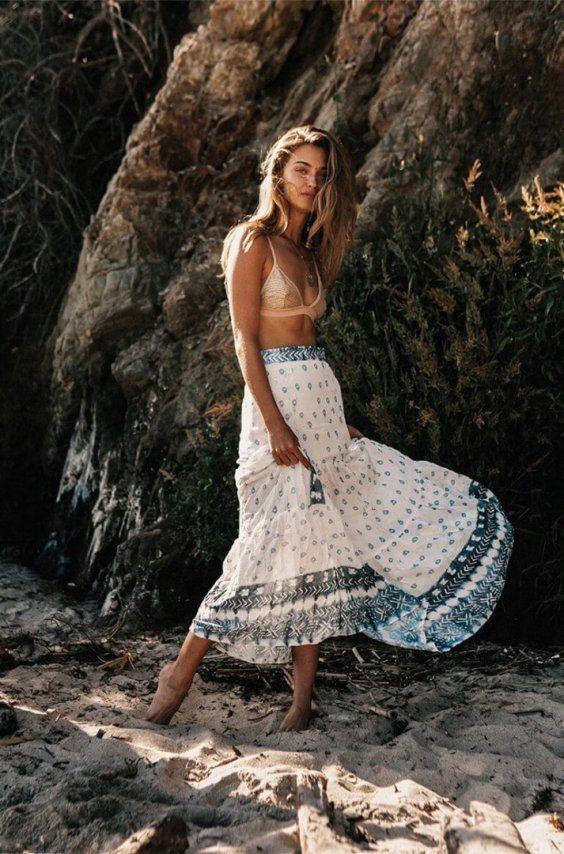 The Stylish Guide to Beach Fashion | Summer Outfit Ideas 2020: FASHION,  Outfit Ideas,  summer outfits,  Beach outfit,  Stylevore,  Beach Skirt  