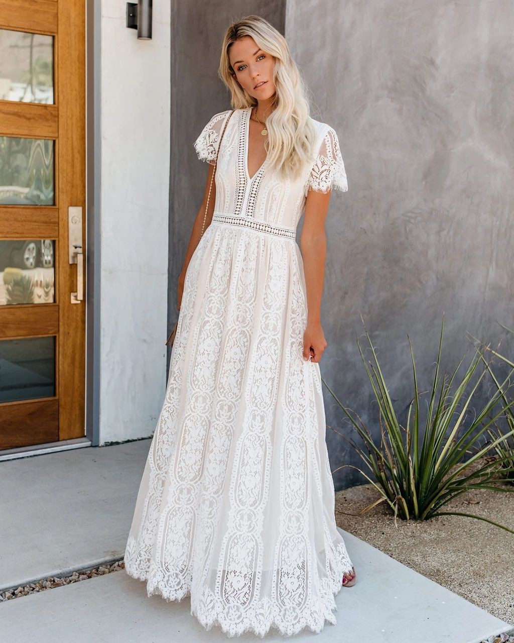 Longue robe boheme blanche bridal party dress, bridal clothing: party outfits,  Wedding dress,  Evening gown,  Maxi dress,  White Outfit,  day dress,  Bridal Party Dress,  Bridal Clothing  