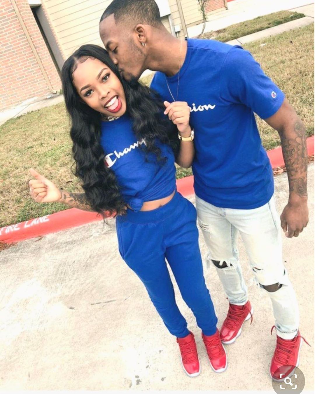 Bae Couple Goals Matching Outfits | Matching Outfits For Black Couples | Couple costume, Cute