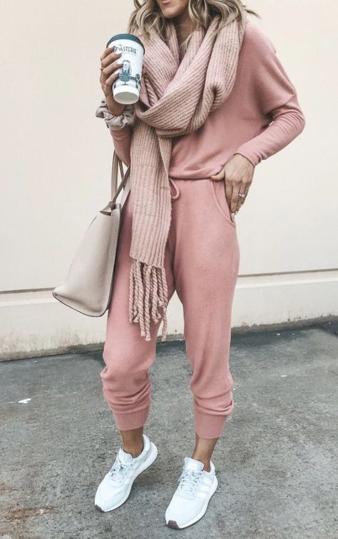 Cute cool casual outfits, business casual, street fashion, casual wear |  Cozy And Comfy Outfits | Beige And Pink Outfit, Business casual, Comfy  Outfits
