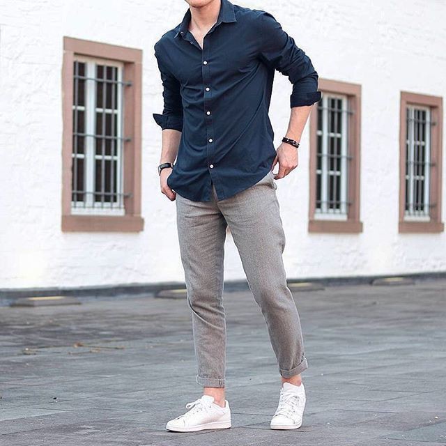 Style outfit men new style, business casual, street fashion, smart casual, formal wear, casual wear, dress shirt, t shirt