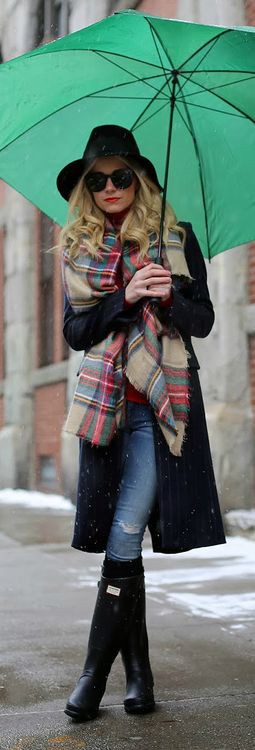 Outfit para dia de lluvia: Wellington boot,  Fashion accessory,  Street Style,  Boot Outfits  