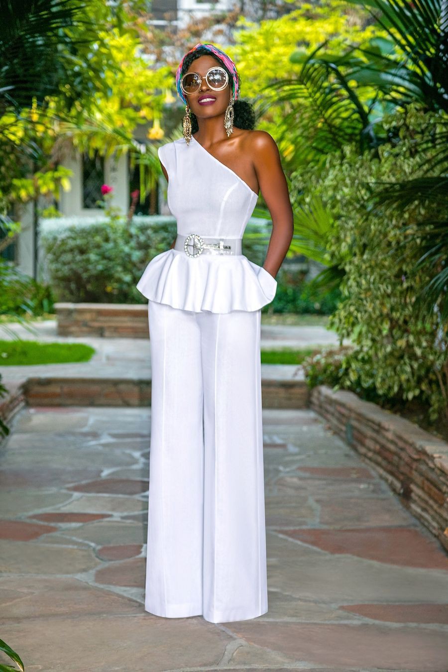 White colour outfit, you must try with bridal party dress, bridal clothing, wedding dress: Wedding dress,  White Outfit,  Bridal Party Dress,  Bridal Clothing,  One Shoulder Top  