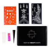 BUILD YOUR OWN KIT 2 STENCILS: diy henna tattoo kit  