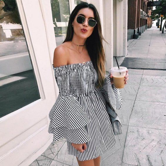 30 Flirty Outfits That Are Perfect For Date Night | Summer Outfit Ideas 2020: Outfit Ideas,  summer outfits  