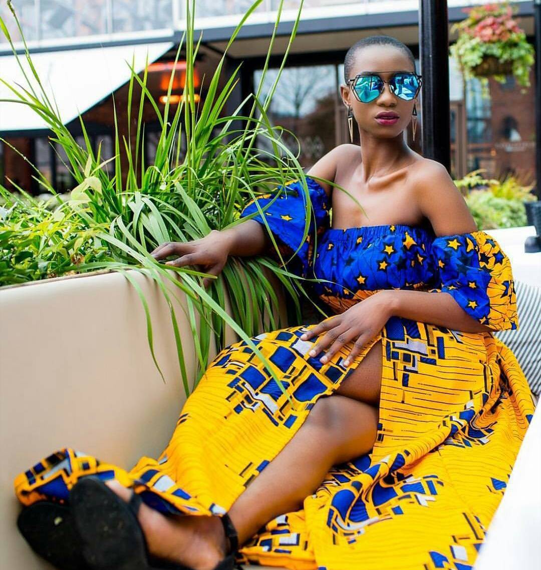 Lovely Afro Outfit Design For Female: instastyle,  FASHION,  African Clothing,  Stylevore,  instafashion,  Ankara Outfits,  Ankara Dresses,  African Attire,  Printed Ankara,  African Dresses,  Printed Dress,  bellanaija,  instaglam,  Cool Fashion,  Africangirlskillingit,  blackgirlmagic,  blackqueen,  styleinspiration,  styleaddict  