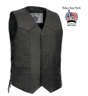 Leather vest