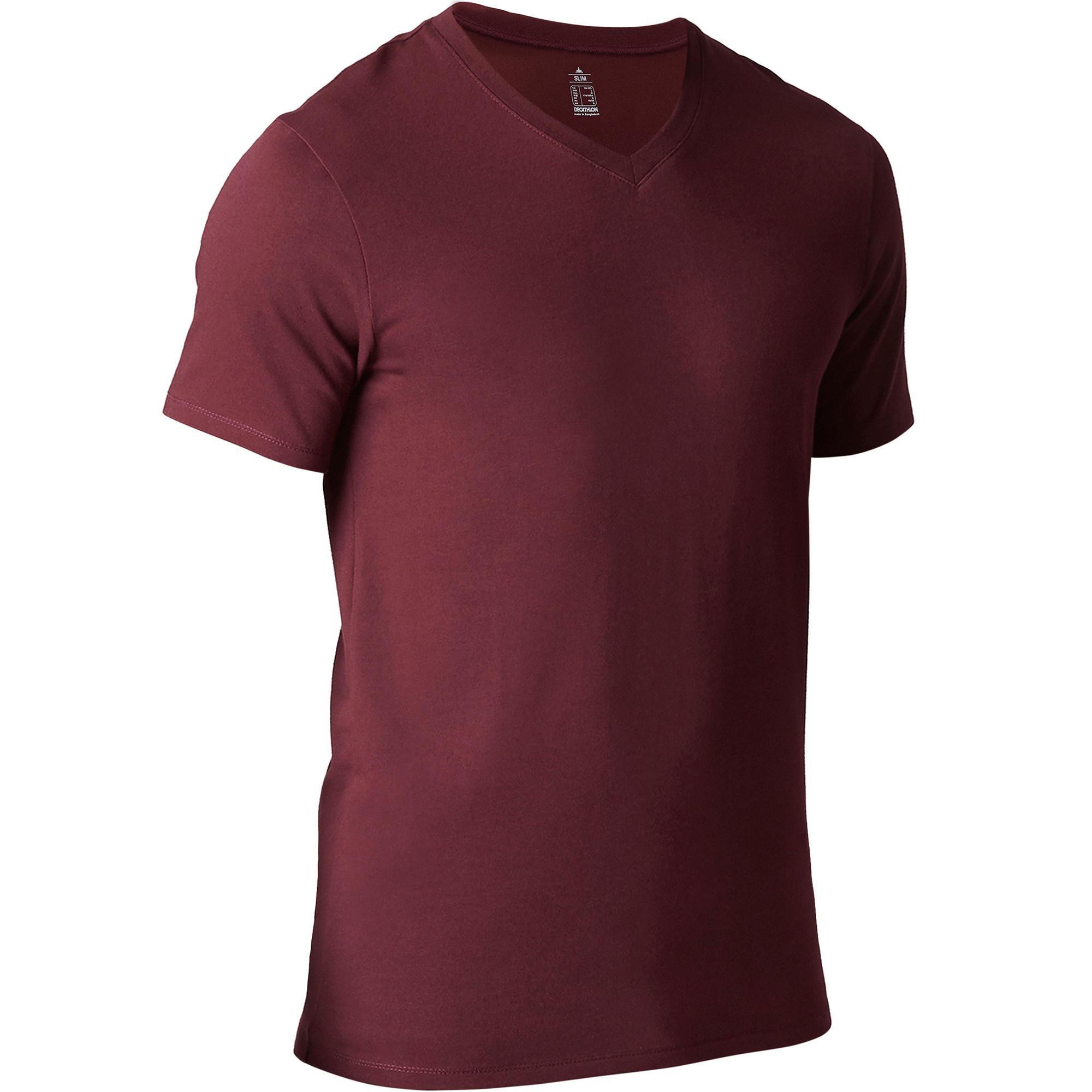 Super Slim Tshirt - Chocolate and Navy Blue Color: Mens Clothing  