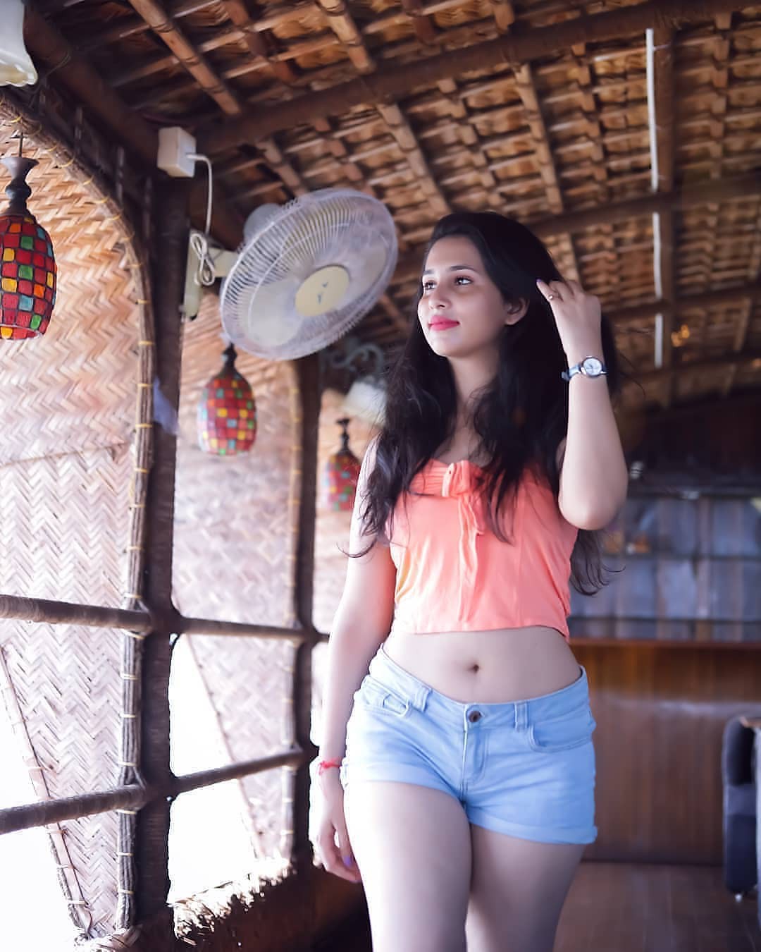 Shorts Outfit Ideas For Indian Girl: Denim Shorts  