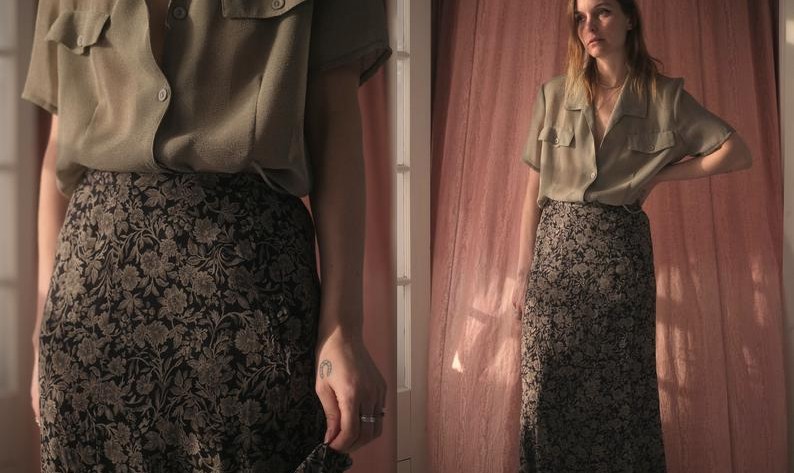 Floral Skirts and Long-Sleeved Shirts that Every Girl Should Have