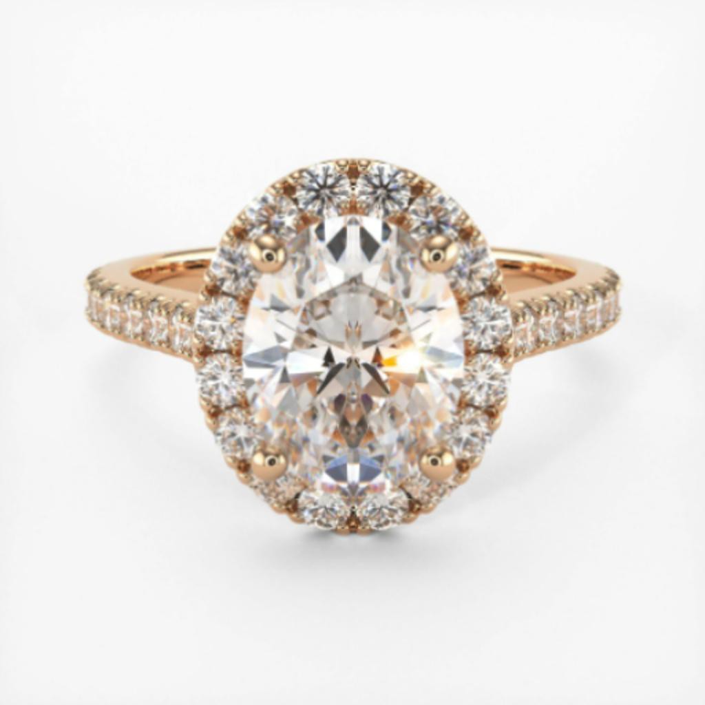 Buy The Best Oval Moissanite Engagement Ring