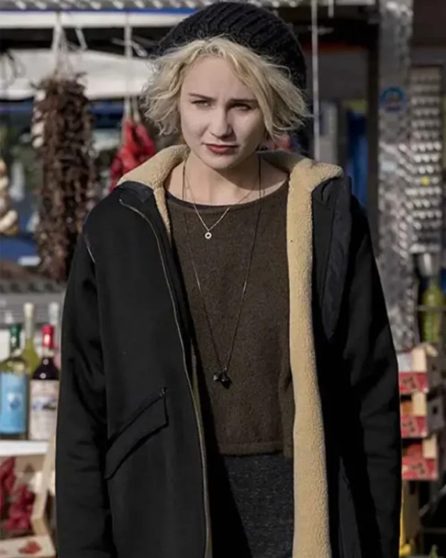 Sense8 Tuppence Middleton Black Hooded Jacket: 