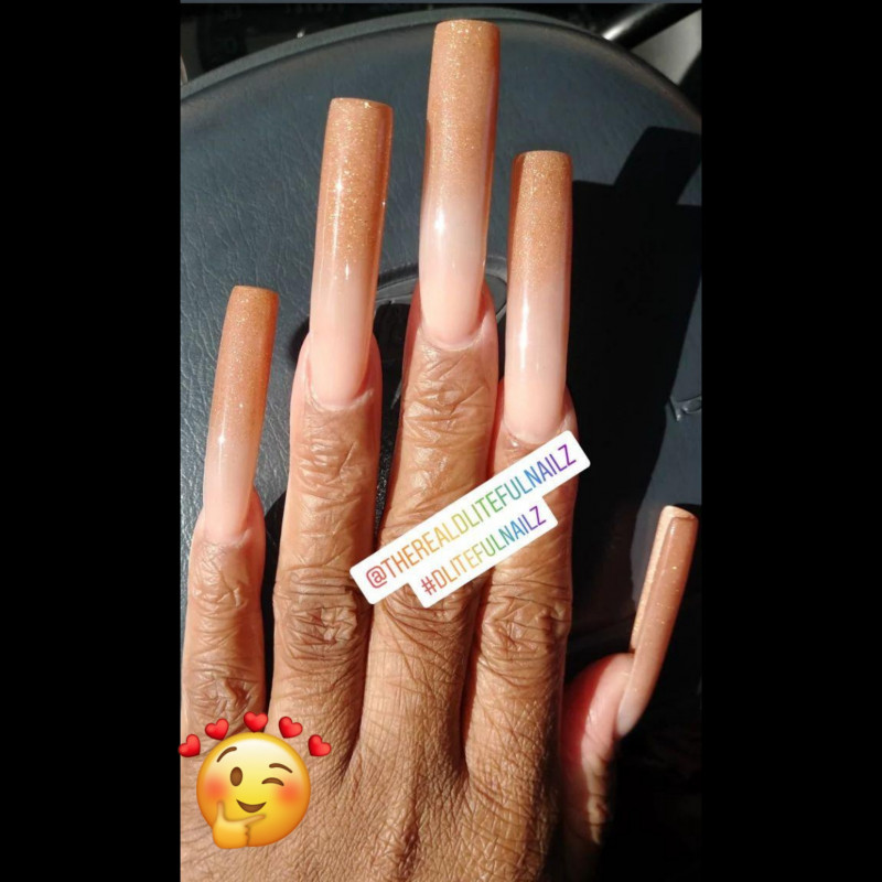 XLng Cylinder Soft Ombre??by D'liteful NAILZ™: 