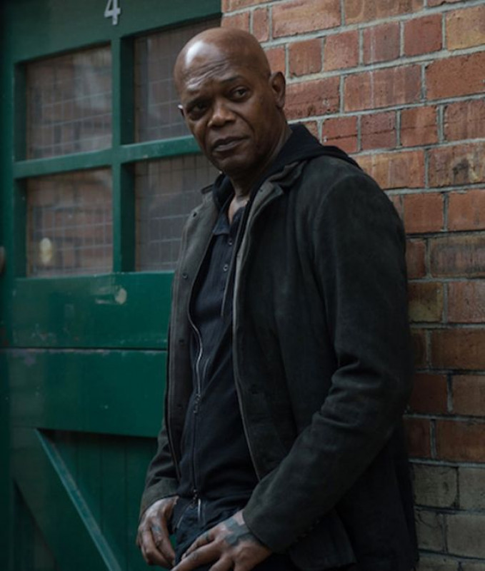 Darius Kincaid The Hitman’s Bodyguard Black Jacket: jacket  