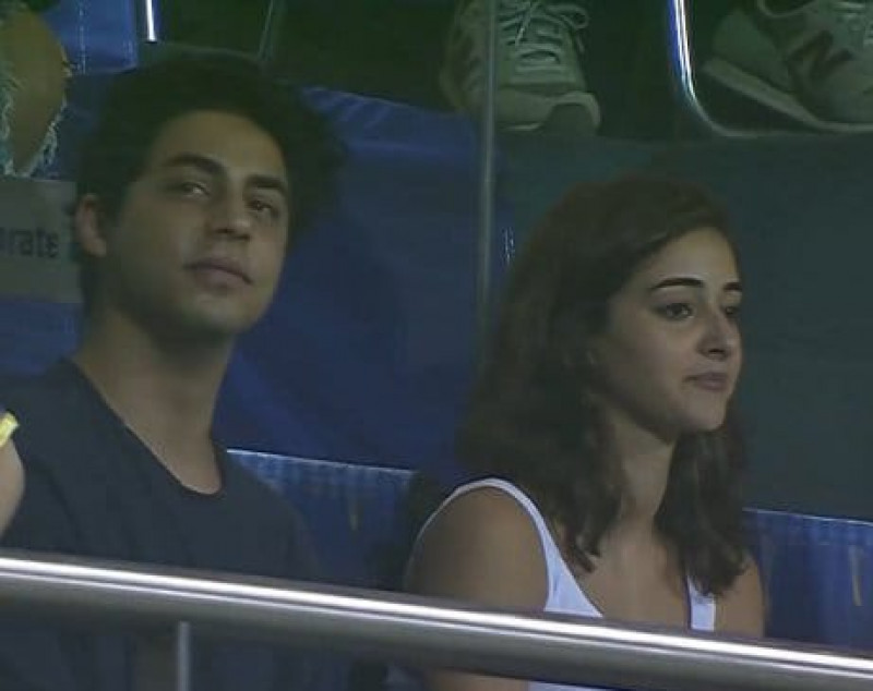 Ananya Pandey Viral IPL Photo WIth Aryan Khan: Cute Girl,  Viral IPL Girls  