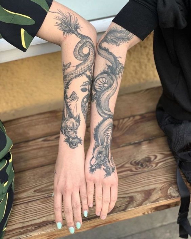 30 of The Best Dragon Tattoos For Men  FashionBeans
