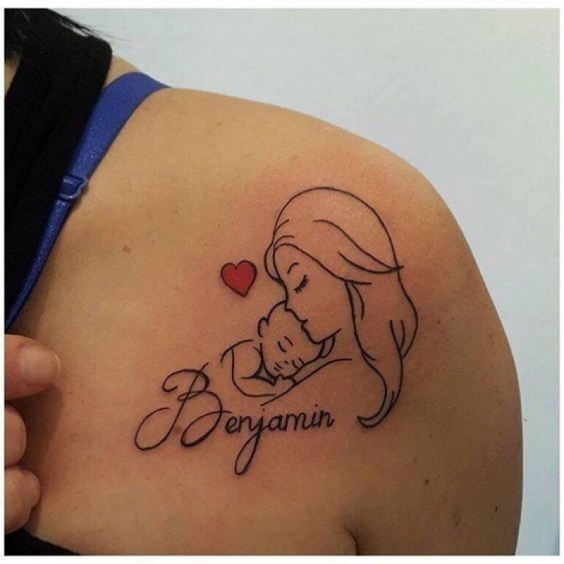 42 Sweet  Meaningful Mother and Daughter Tattoos  Peanut