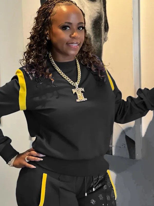 Snoop Dogg Singer Wife Shante Broadus Bandana Tracksuit: 