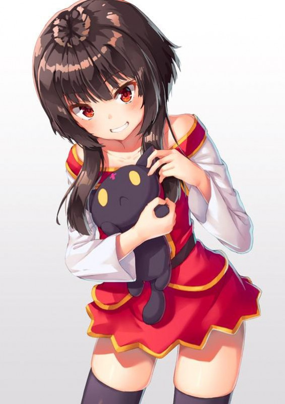 I mean Megumin is very かわいい (cute) !