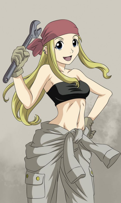 Cute Winry Rockbell - Anime: Fullmetal Alchemist: Anime Pictures  