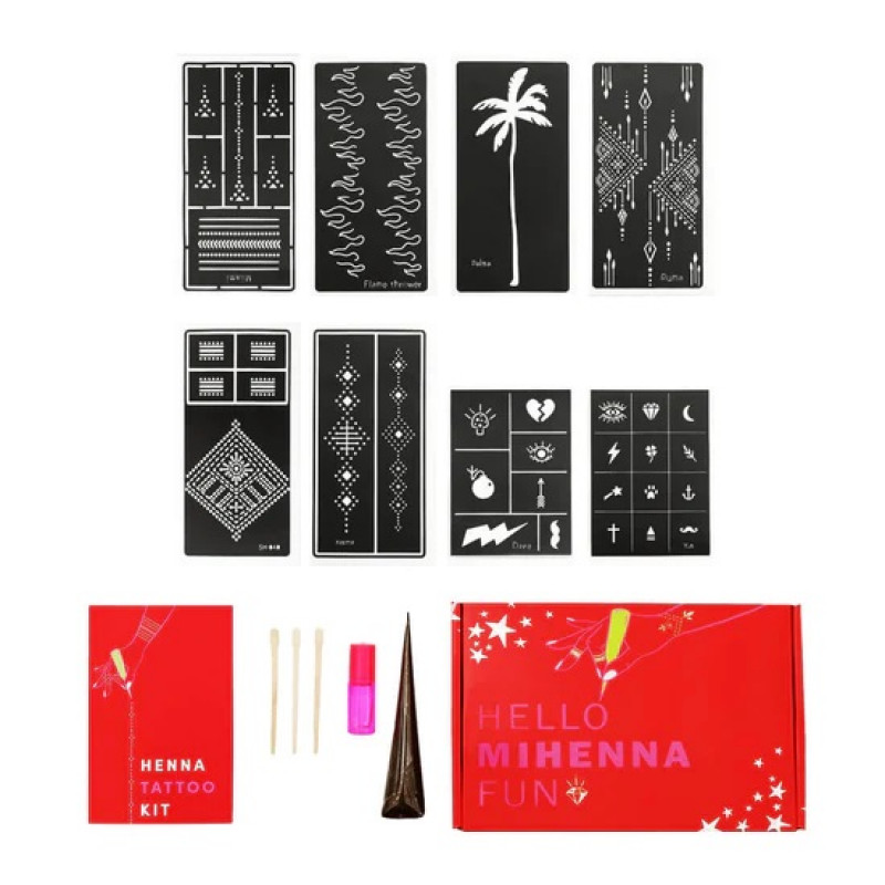 The Bold Henna Tattoo Kit: 