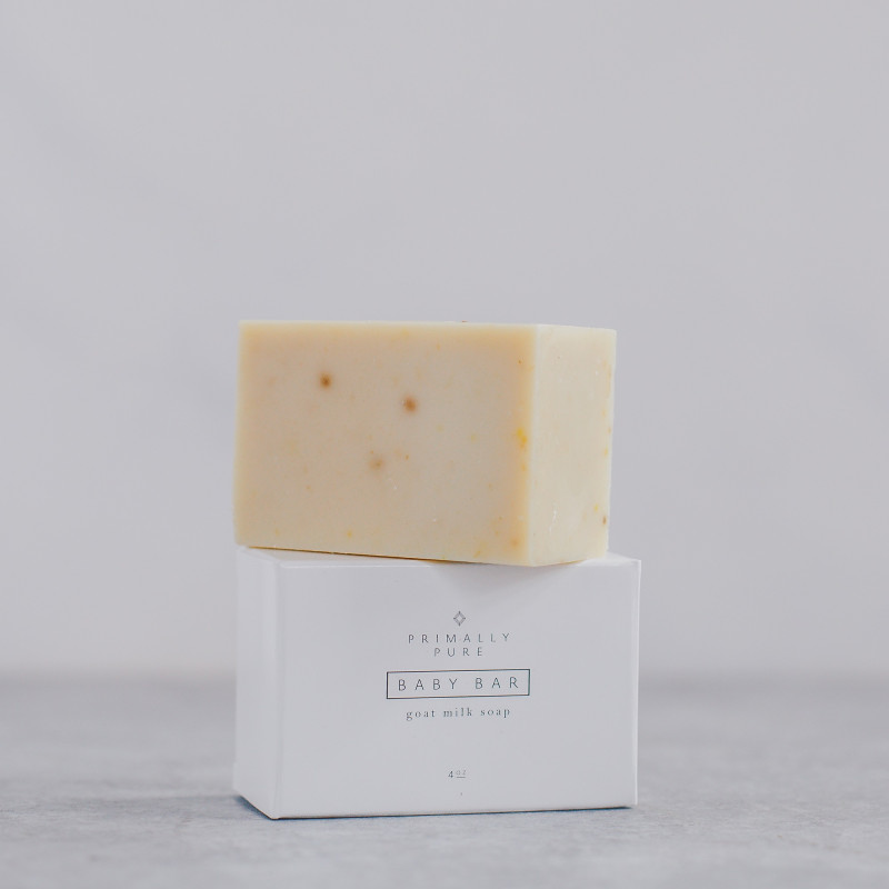Soothe and Protect Baby’s Sensitive Skin with a Baby Soap Bar From Primally Pure: 