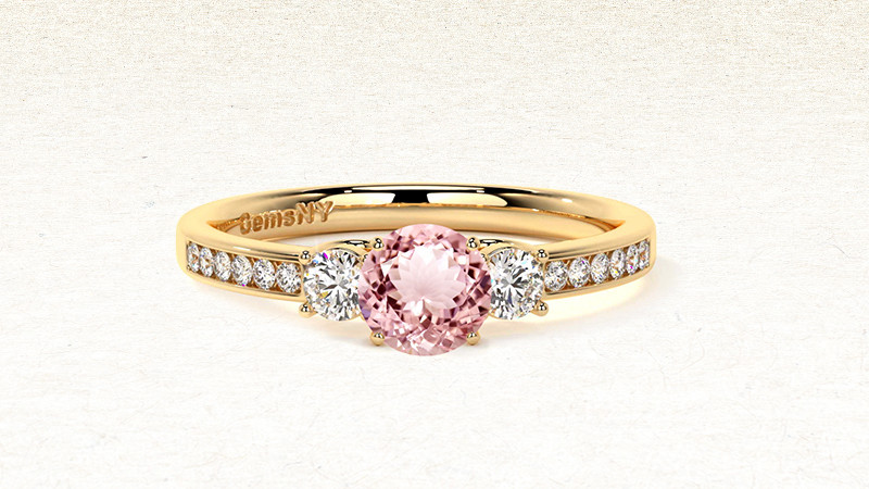 Morganite Rings: A Popular Choice: 