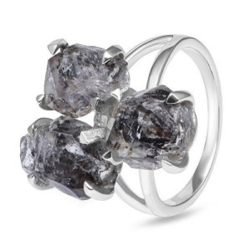 Shop Sterling Silver Herkimer Diamond Ring From Rananjay Exports