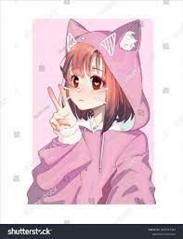 Transparent Panda Png Tumblr  Anime Chibi With Hoodie Girl Png Download   Transparent Png Image  PNGitem