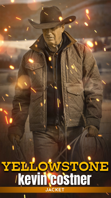 John Dutton Yellowstone Quilted Jacket