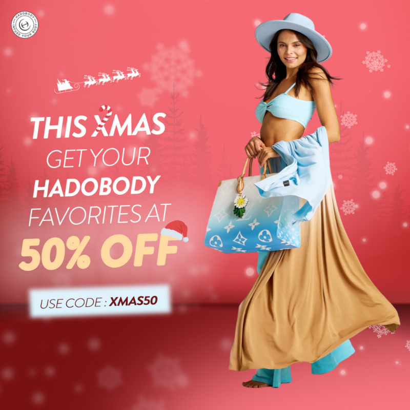Get 50% Off at Hadobody for Earth Friendly Lifestyle Positive Vibes Clothing: 