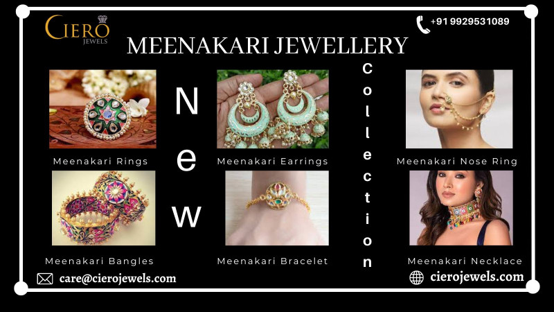 Traditional Meenakari Jewellery: 