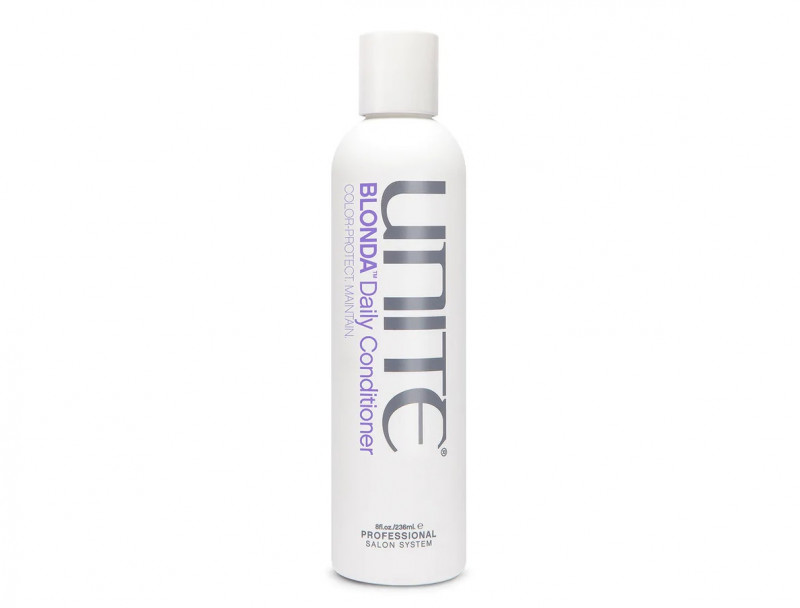 Protect and Hydrate Your Blonde Hair with UNITE Hair’s Non-Toning Purple Conditioner: 