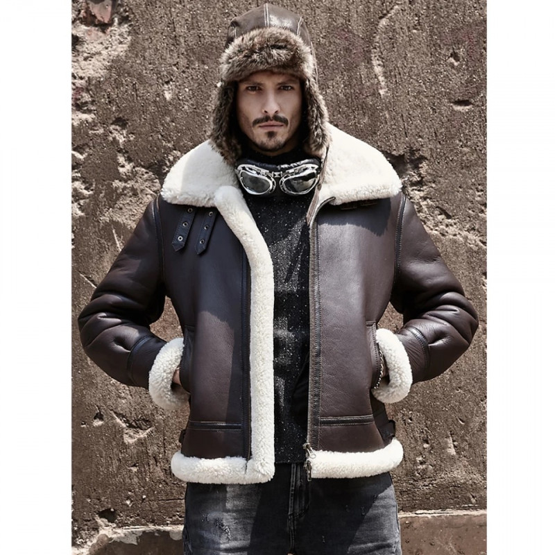 Shearling Coat B3 Bomber Jacket