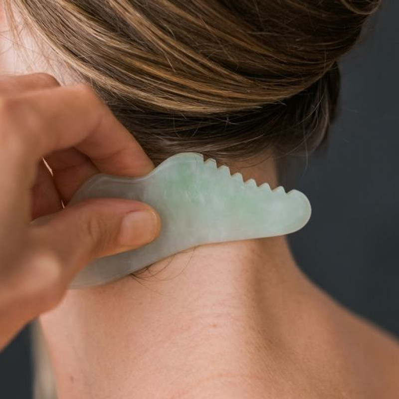 Try the Gua Sha Stone From Primally Pure for a Rejuvenated Complexion: 