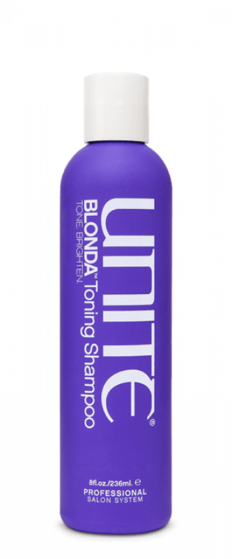 UNITE Hair’s Toning Violet Shampoo for Blondes Brightens Locks at Home: 