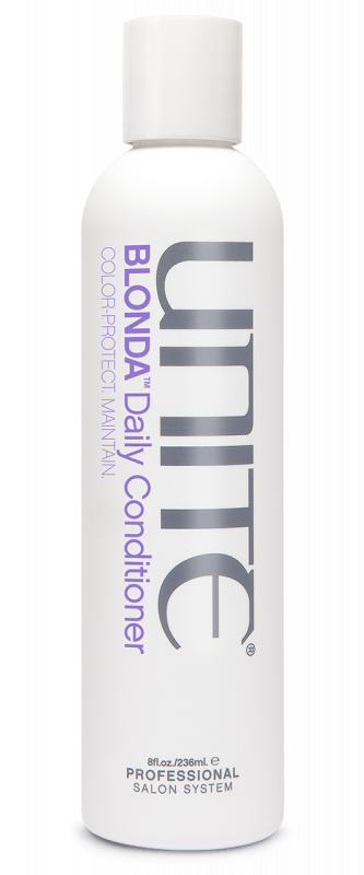Keep Your Blonde Hair Hydrated with UNITE Hair’s Non-Toning Purple Conditioner: 