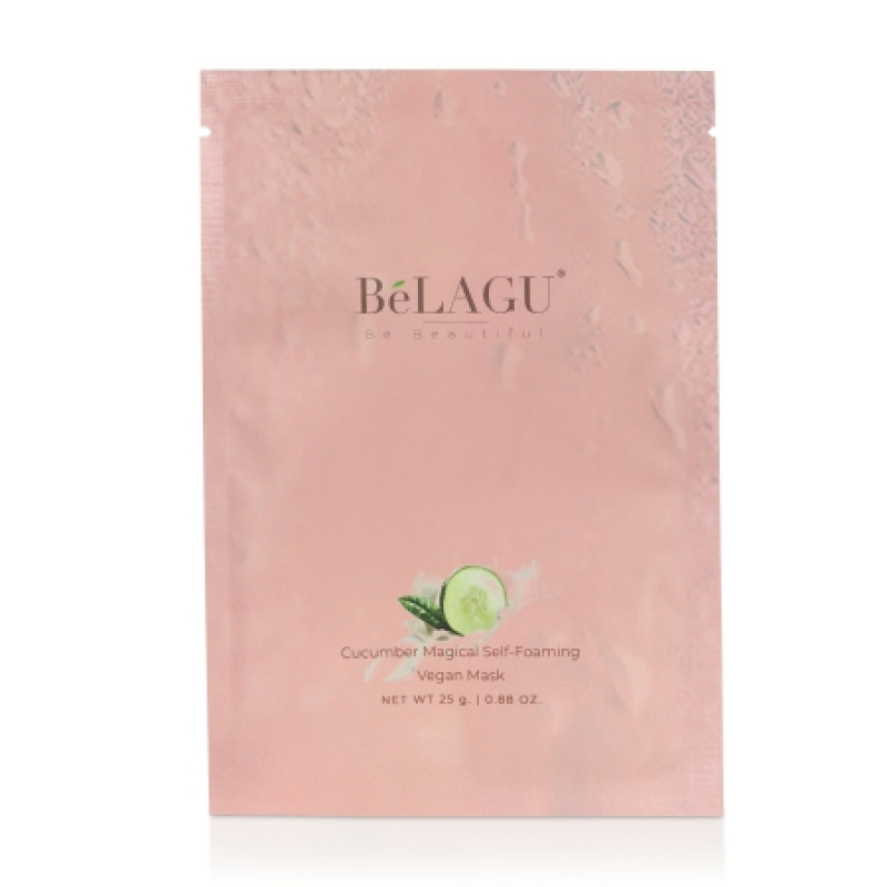 Cucumber Magical Self-Foaming Vegan Masks: 