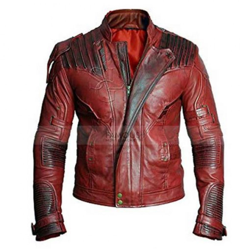 Guardians Of The Galaxy 2 Star Lord Leather Jacket: 