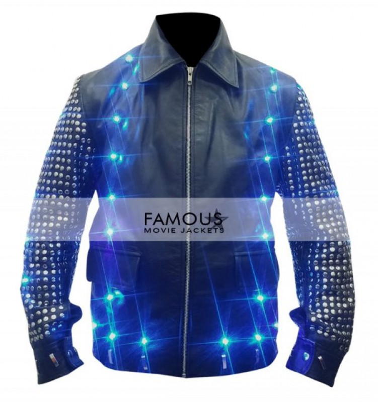 WWE Chris Jericho Light Up Leather Jacket