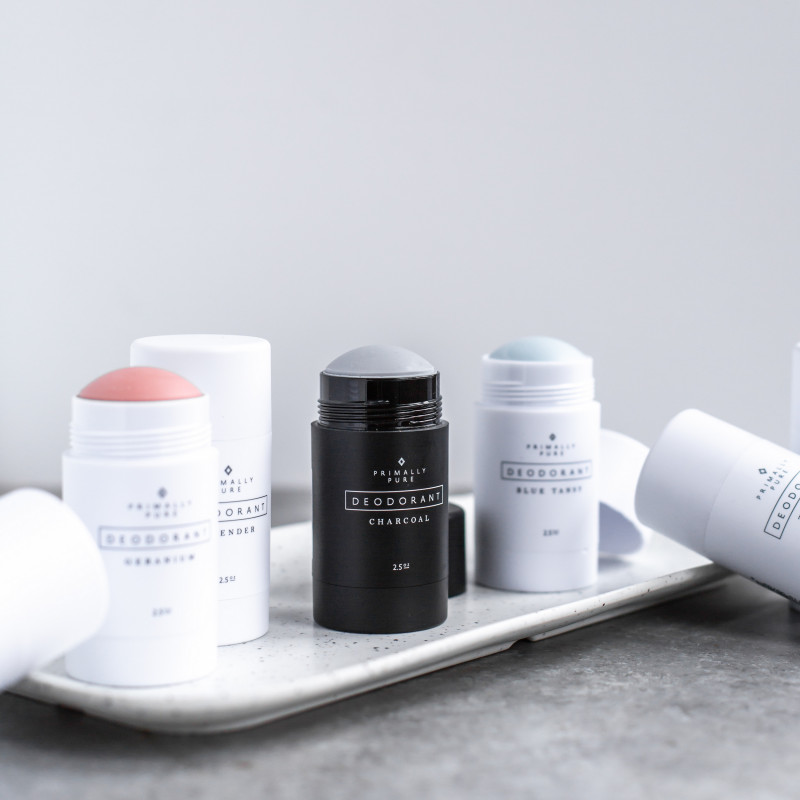 Discover Detoxifying Deodorant with Charcoal From Primally Pure: 