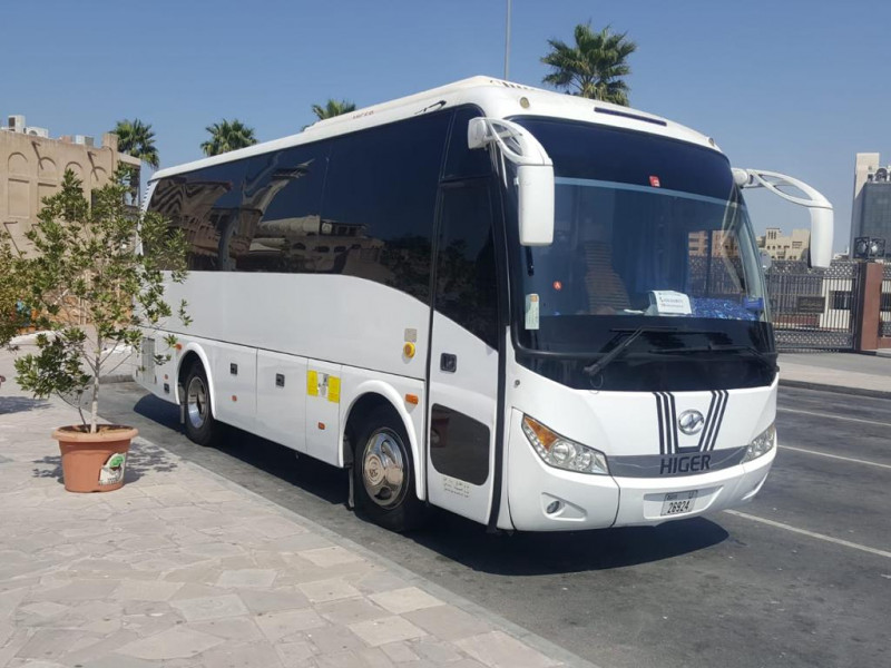 minibus rental dubai
